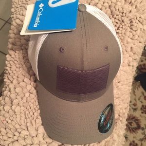 columbia pfg fish flag mesh ball cap for men